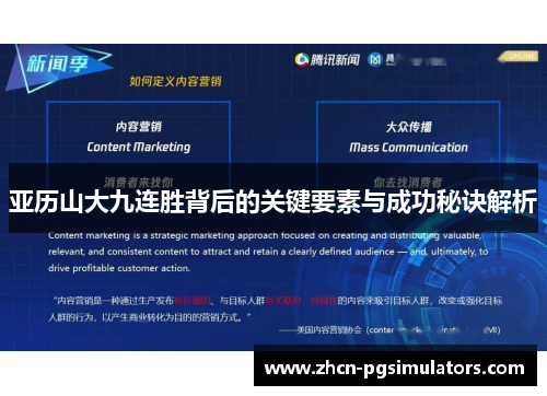 亚历山大九连胜背后的关键要素与成功秘诀解析