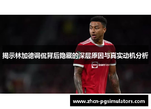 揭示林加德调侃背后隐藏的深层原因与真实动机分析 揭示林加德调侃背后隐藏的深层原因与真实动机分析